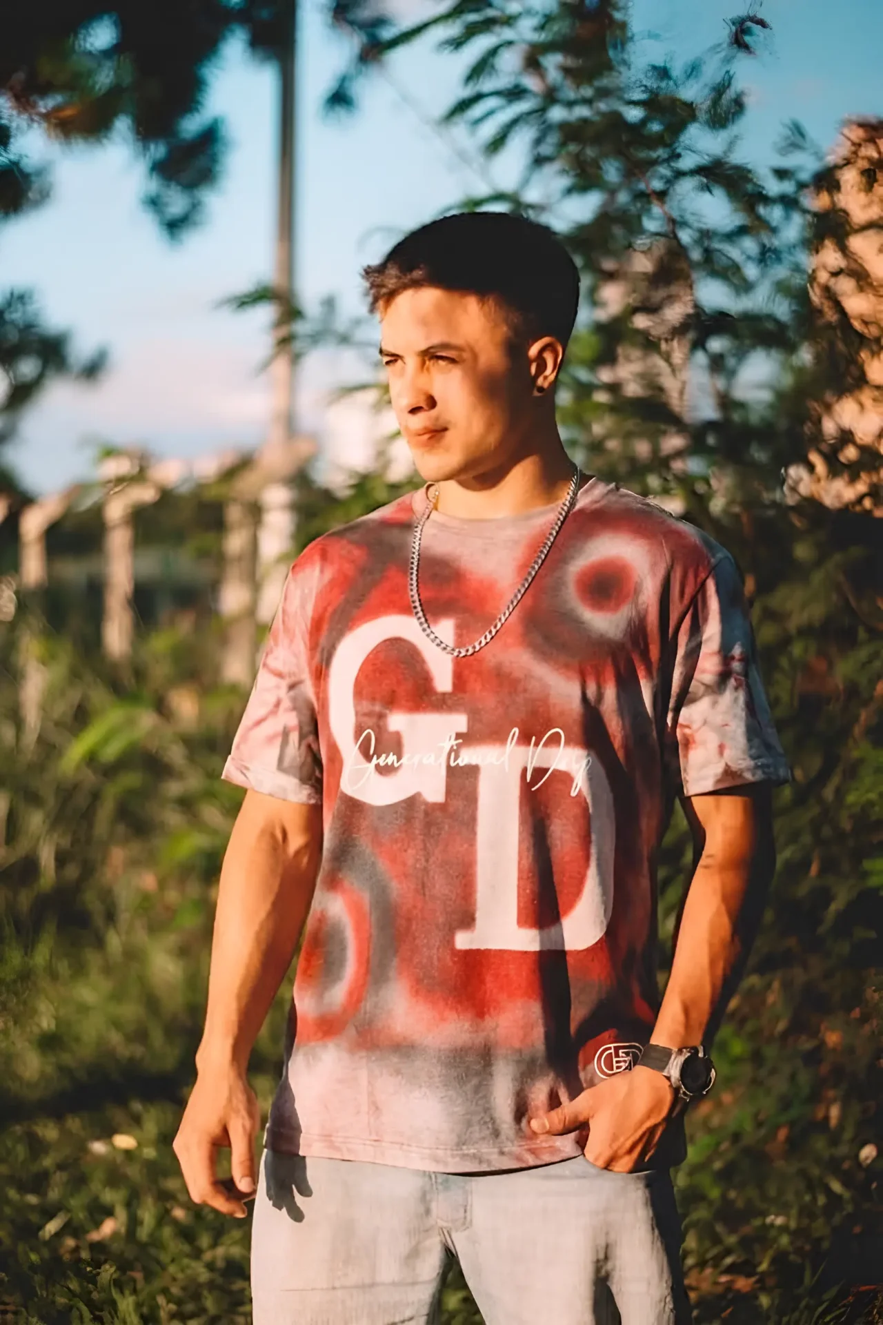 Generational Drip GD spray tee