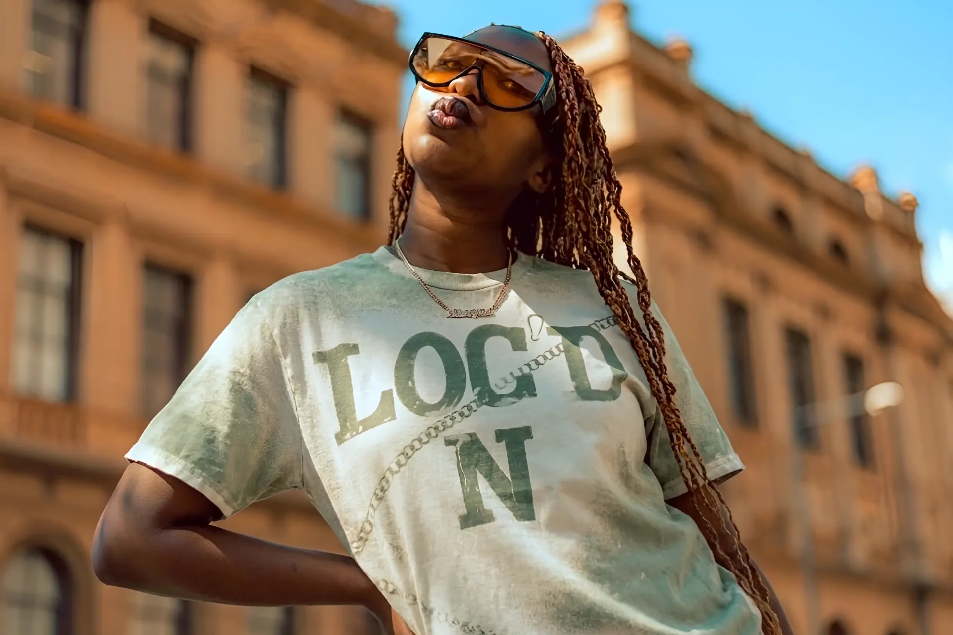 Generational Drip LOCD IN tee, motivational streetwear in the city